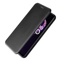 OnePlus Nord CE 2 Lite 5G Flip Case - Carbon Fiber - Black