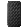 Motorola Moto G71 5G Flip Case - Carbon Fiber