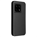 OnePlus 10 Pro Flip Case - Carbon Fiber - Black