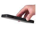 OnePlus 10 Pro Flip Case - Carbon Fiber - Black