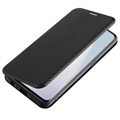 OnePlus Nord N10 5G Flip Case - Carbon Fiber - Black