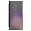 Armored Guards Samsung Galaxy S22 Ultra 5G Flip Case - Carbon Fiber - Black
