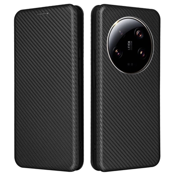 Xiaomi 13 Ultra Flip Case - Carbon Fiber