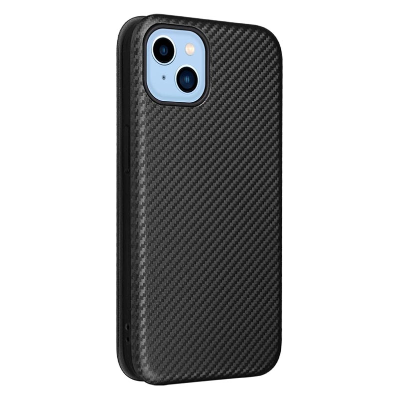 iPhone 14 Plus Flip Case Carbon Fiber