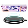 Flower Series Samsung Galaxy S20 FE TPU Case - Purple Begonia