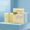 Flushable Disposable Toilet Seat Covers - 10 Pcs.