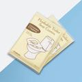 Flushable Disposable Toilet Seat Covers - 10 Pcs.