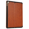 iPad 10.2 2019/2020/2021 Folio Case with Card Slots - Brown