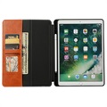 iPad 10.2 2019/2020/2021 Folio Case with Card Slots - Brown