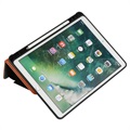 iPad 10.2 2019/2020/2021 Folio Case with Card Slots - Brown