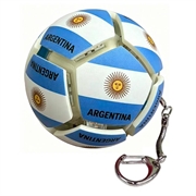 Football Country Flag Fidget Keychain - Soccer Stress Relief Ball - Argentina