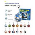 Football Country Flag Fidget Keychain - Soccer Stress Relief Ball - Argentina