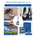 Football Country Flag Fidget Keychain - Soccer Stress Relief Ball - Argentina