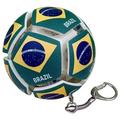 Football Country Flag Fidget Keychain - Soccer Stress Relief Ball - Brazil