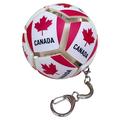 Football Country Flag Fidget Keychain - Soccer Stress Relief Ball - Canada