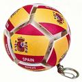 Football Country Flag Fidget Keychain - Soccer Stress Relief Ball - Spain