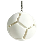 Football Country Flag Fidget Keychain - Soccer Stress Relief Ball - White