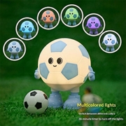 Football Kids RGB Night Light with 3 Brightness Levels - Blue / White