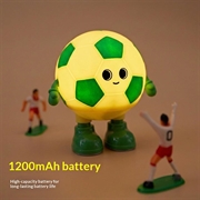 Football Kids RGB Night Light with 3 Brightness Levels - Green / Yellow
