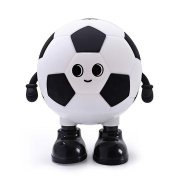 Football Kids RGB Night Light with 3 Brightness Levels - Black / White