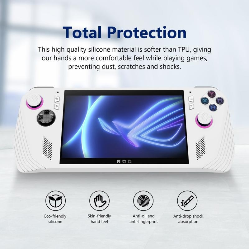 ASUS ROG Ally Handheld Game Console Soft Silicone Cover Protective Case