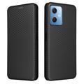 Xiaomi Poco X5 Flip Case - Carbon Fiber - Black