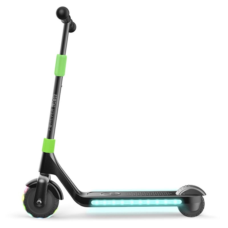 Forever Joy J-200 Electric Scooter for Kids with LED Light - Black
