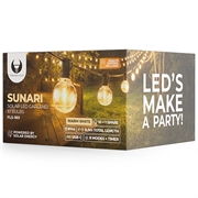 Forever Light Solar LED String SUNARI FLS-180 - Remote Control, 1800mAh Battery - 8.5m - 11 Pcs.