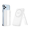 Forever MACS-100 5-in-1 Magnetic Charging Dock / Powerbank - 20W, 5000mah (Open Box - Excellent) - White