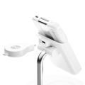 Forever MACS-100 5-in-1 Magnetic Charging Dock / Powerbank - 20W, 5000mah (Open Box - Excellent) - White
