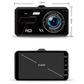 Front & Rear Car Camera Kit with G-sensor - 1080p/720p