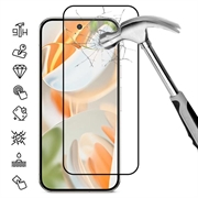 Google Pixel 11 Pro Full Cover Tempered Glass Screen Protector - 9H - Black Edge