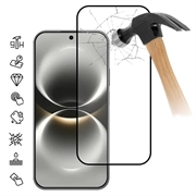 Huawei nova 15 Max Full Cover Tempered Glass Screen Protector - 9H - Black Edge