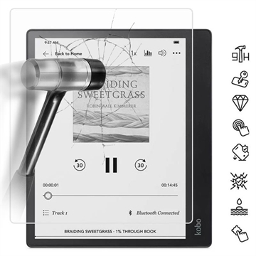 Kobo Elipsa 2E Full Cover Tempered Glass Screen Protector - Transparent