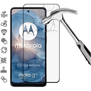 Motorola Moto G24 Full Cover Tempered Glass Screen Protector - Black Edge