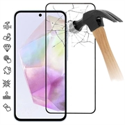 Samsung Galaxy A36 Full Cover Tempered Glass Screen Protector - Black Edge