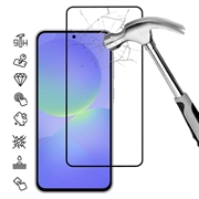 Samsung Galaxy A37/A57 Full Cover Tempered Glass Screen Protector - 9H - Black Edge