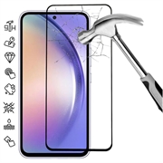 Samsung Galaxy A55 Full Cover Tempered Glass Screen Protector - Black Edge