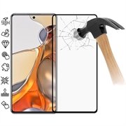Xiaomi 11T/11T Pro Full Cover Tempered Glass Screen Protector - Black Edge