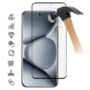 Xiaomi Poco M8 Pro/Redmi Note 15 Pro+ 5G Full Cover Tempered Glass Screen Protector - 9H - Black Edge
