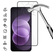 Xiaomi Redmi Note 17 Pro Full Cover Tempered Glass Screen Protector - 9H - Black Edge