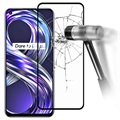 Full Cover Realme 8i Tempered Glass Screen Protector - Black