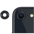 iPhone SE (2022)/SE (2020) Camera Lens Metal & Tempered Glass Protector
