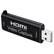 Video Capture Card with Mic In and Line Out - USB 2.0, HDMI