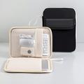 Full-Open Tablet/Laptop Sleeve with Multi-Compartments - Black