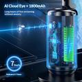 Funsnap Q04 Smart AI Tracking Gimbal with Remote Control - Black