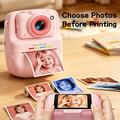 G01 Kids Instant Print Camera - 48MP, 1080P - Pink