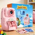 G01 Kids Instant Print Camera - 48MP, 1080P - Pink