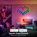 G01 Smart Hexagon RGB LED Wall Light Panels with Tuya and Smart Life App Control - 15 Pcs.