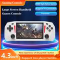 G33 4.3" Handheld Game Console with 20 Emulator Support - White